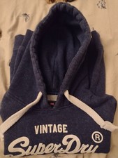 SUPERDRY DARK BLUE HOODIE KIDS