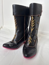 Disney Store Frozen Anna Boots Size 9-10 Eur 27-28
