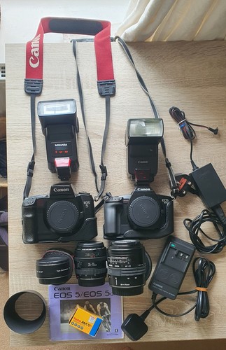 Canon eos film camera - 5,