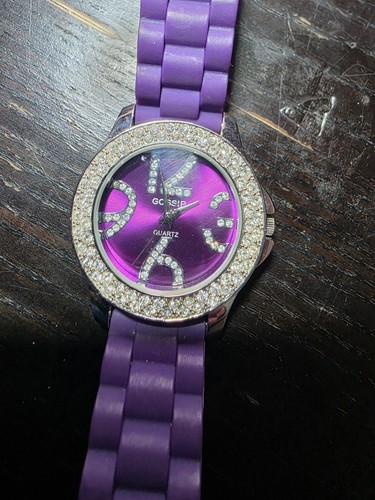 Vibrant violet purple sparkly - violet,