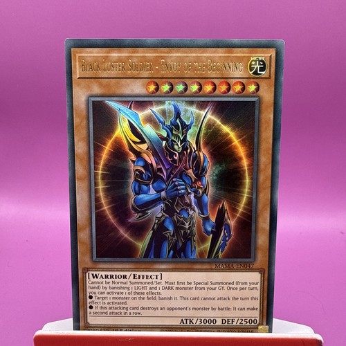 Yugioh ultra rare - black, luster