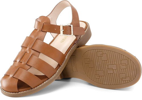 Closed toe gladiators strap - closed,