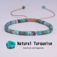 New 2x4mm Blue Turquoise Small