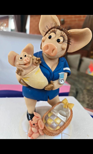 David corbridge pig figurine - corbridge,