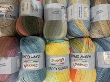 Bundles Of Variegated Knitting Crochet Loose Yarn Balls (10x100g)