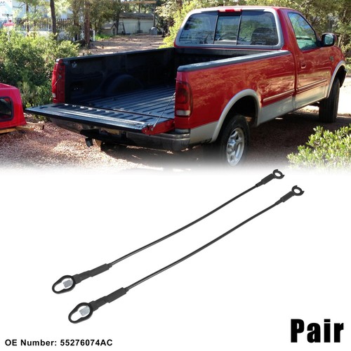Pair rear tailgate cables - tailgate,