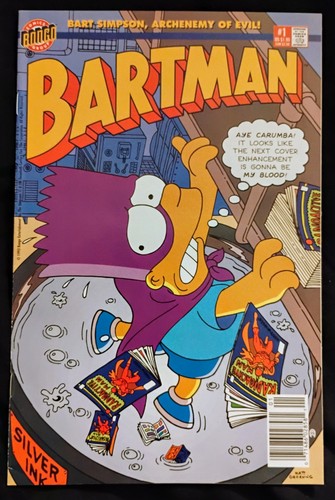 Bartman newsstand variant - bartman,