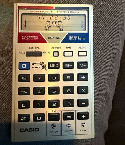 Vintage casio boxing - vintage,