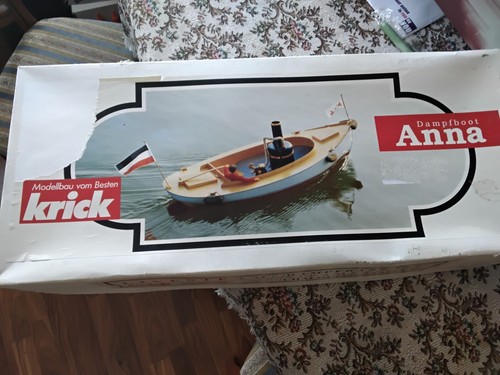 Boat krick anna open - anna, steam