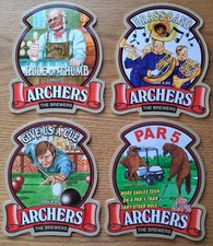 4 x PUMP CLIPS - ARCHERS