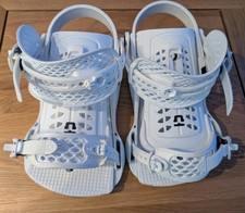 Union Force (Classic?) White Snowboard Bindings Large/XL?