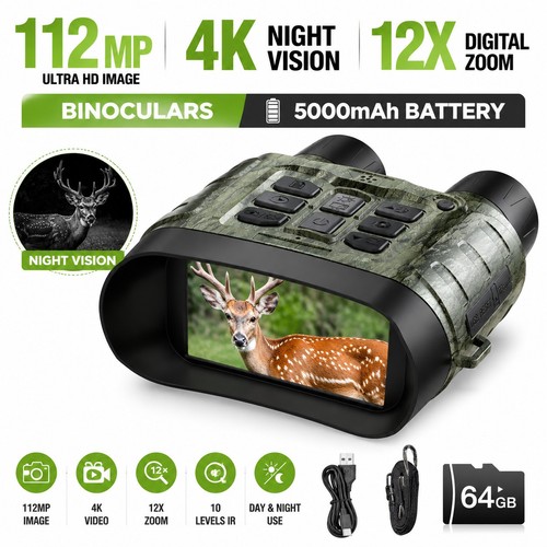 Night vision goggles 112mp - 4k,