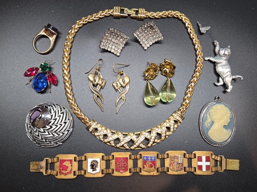 Vintage costume jewelry - vintage,