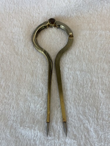 Vintage brass single handed - brass,