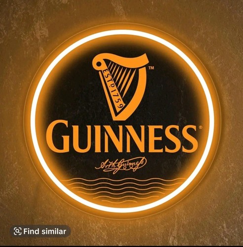Guinness neon sign - neon,
