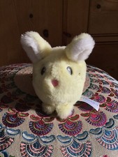 John Lewis Sweet Yellow Bunny Rabbit Easter Beanbag Plush Soft Baby Toy 5"