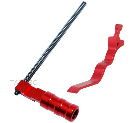 Red ruger bolt - red, charging