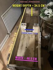 Large Strong wooden Crate Storage Box - Shipping Pallet - 2 metres