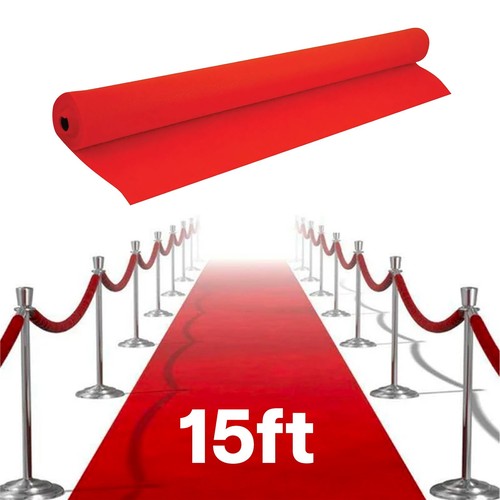Red carpet fabric - fabric, 15ft