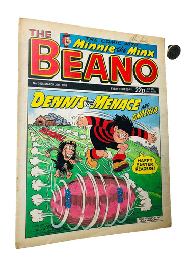 Comic the beano - beano, 1989