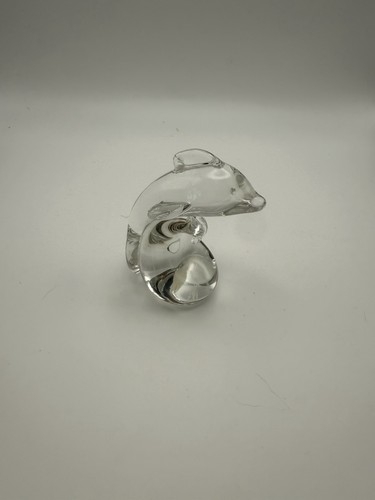 Wedgwood crystal dolphin - crystal,