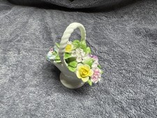 Royal Doulton Flowers In A Basket Ornament 