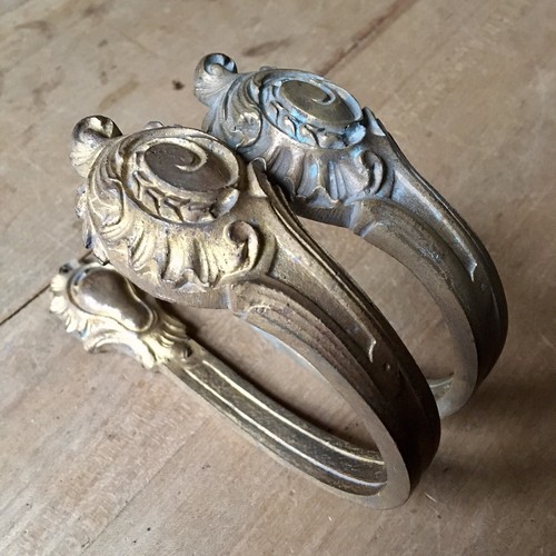 Antique curtain tie backs - antique,