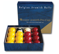 Aramith pro cup pool balls - cup,