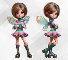 Cartoon Fairy Girl Wall vinyl