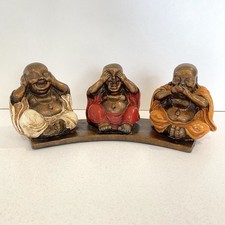 Lucky buddha chinaman statue - buddha,