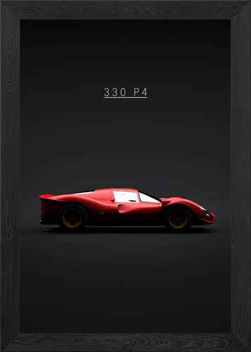 1967 ferrari 330 framed - 1967,