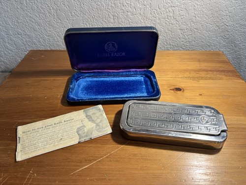 Vintage 1927 rolls razor - razor, kit