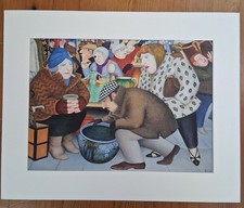 Beryl Cook mounted print -