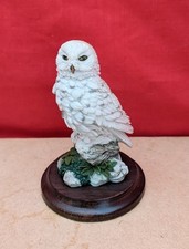 Vintage Country Artists Figurine - Small Snowy Owl