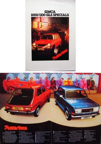 Simca 1000 1100 - 1100, gls