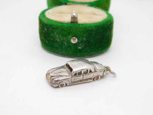 Sterling silver motor car - motor,