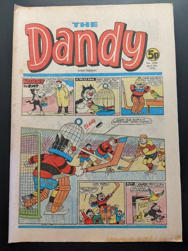 Dandy comic 1898 april 8th - dandy, no