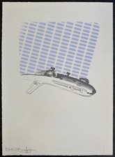 Charming Baker Saturday ScreenPrint 'Plane' SIGNED