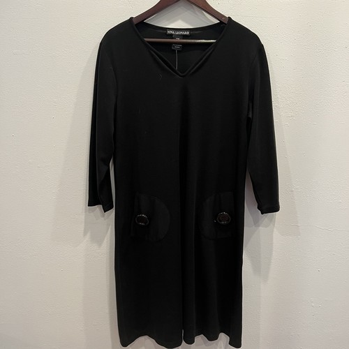 Nina leonard women black - women,