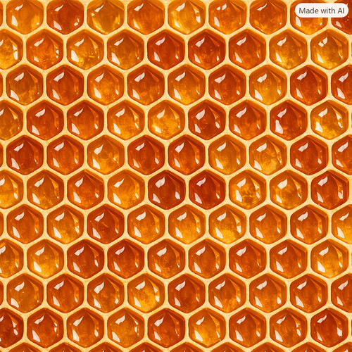 Raw honeycomb wildflower - -,