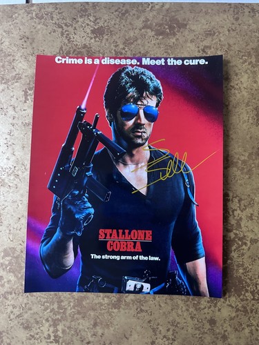 Cobra signed 8x10 photo - cobra,