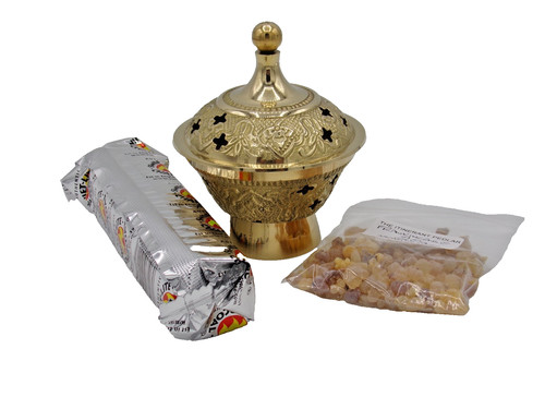Three piece engraved brass - engraved,
