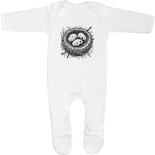 Bird nest with - with, baby