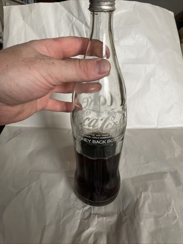 Vintage 1970s coca cola glass - coca,