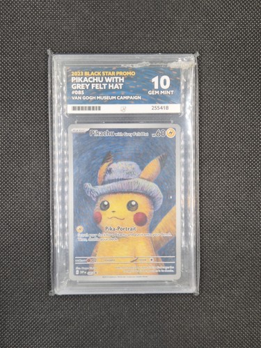 Pikachu van gogh - 085, grey