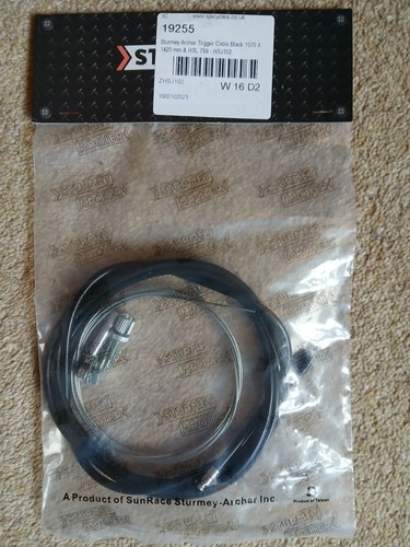 Sturmey archer trigger cable - sturmey,