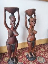 Vintage Wooden African Tribal