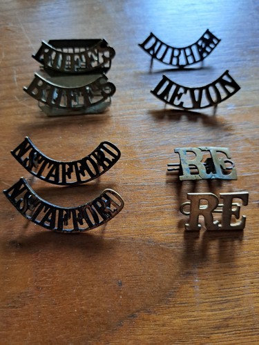 Ww1 british army brass - &.,