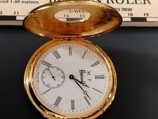 Rare Harrods 35 Year Long Service Pocket Watch Quality Swiss Made Time Piece