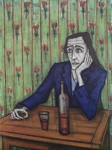 Bernard buffet woman - bernard, buffet: